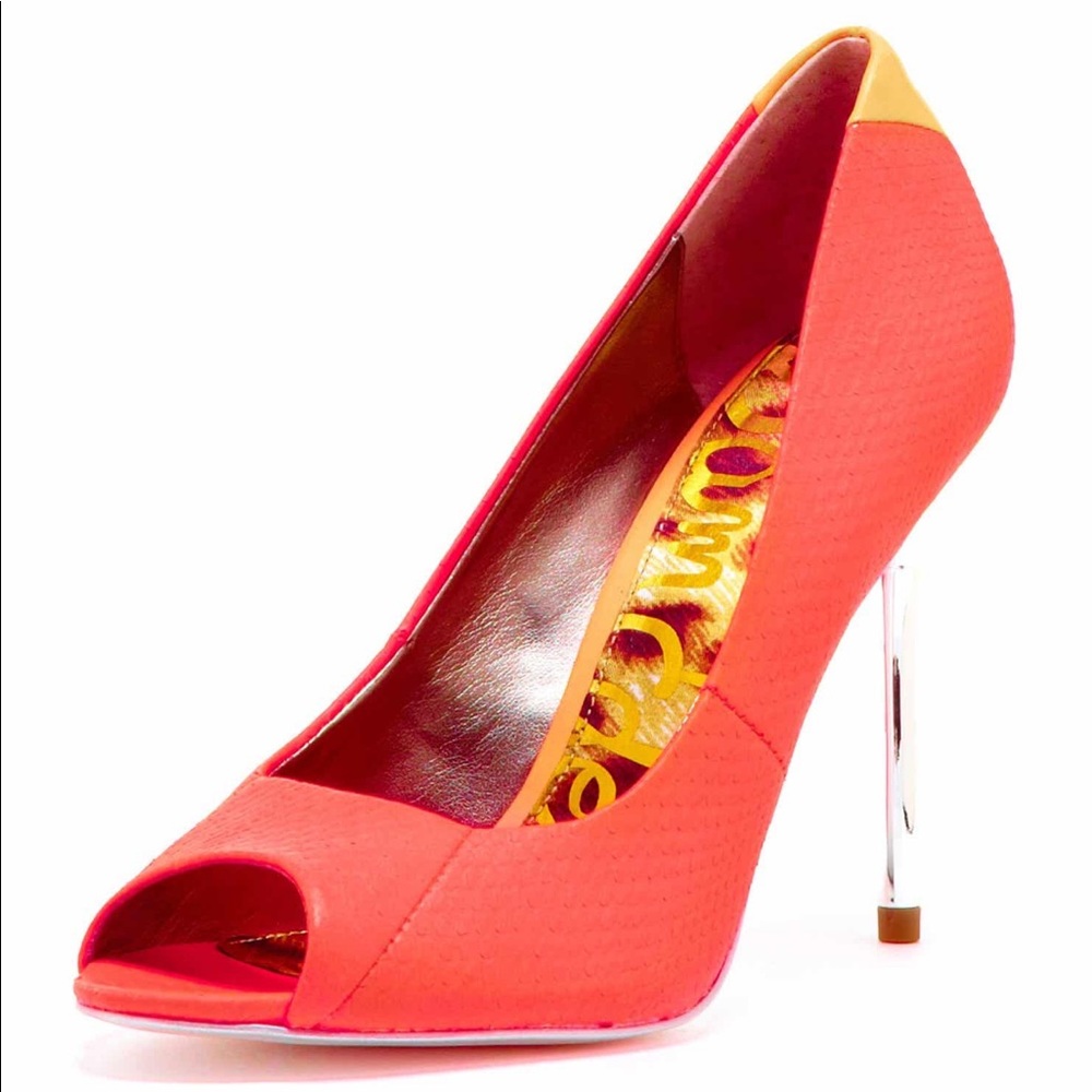 Sam Edelman Reagan Peep-Toe Pump - Picture 8 of 10